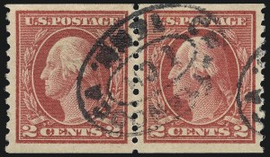 Sale 953, Lot 1130, 1913-15 Washington-Franklin Issues (Scott 424-461)