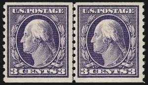 Sale 953, Lot 1131, 1913-15 Washington-Franklin Issues (Scott 424-461)