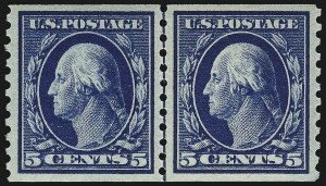 Sale 953, Lot 1140, 1913-15 Washington-Franklin Issues (Scott 424-461)