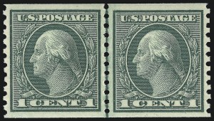 Sale 953, Lot 1147, 1913-15 Washington-Franklin Issues (Scott 424-461)