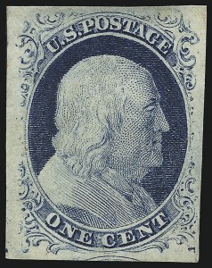 Sale 953, Lot 115, 1851-56 Issue (Scott 5-17)