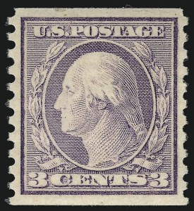 Sale 953, Lot 1159, 1913-15 Washington-Franklin Issues (Scott 424-461)
