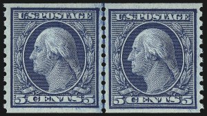 Sale 953, Lot 1165, 1913-15 Washington-Franklin Issues (Scott 424-461)