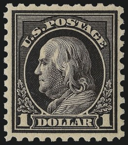 Sale 953, Lot 1171, 1913-15 Washington-Franklin Issues (Scott 424-461)