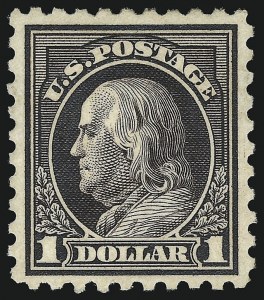 Sale 953, Lot 1173, 1913-15 Washington-Franklin Issues (Scott 424-461)
