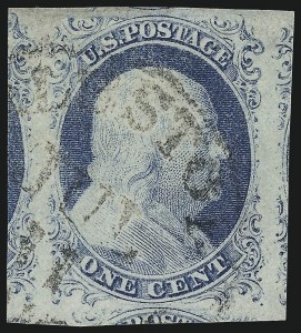 Sale Number 953, Lot Number 120, 1851-56 Issue (Scott 5-17)