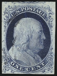 Sale 953, Lot 121, 1851-56 Issue (Scott 5-17)