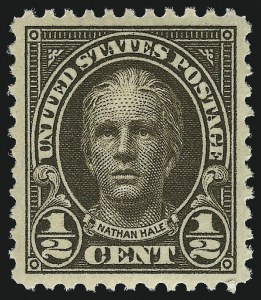 Sale 953, Lot 1296, 1922-29 Issues (Scott 551-621)
