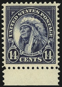 Sale 953, Lot 1308, 1922-29 Issues (Scott 551-621)