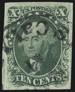 Sale 953, Lot 146, 1851-56 Issue (Scott 5-17)