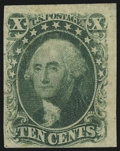 Sale 953, Lot 153, 1851-56 Issue (Scott 5-17)