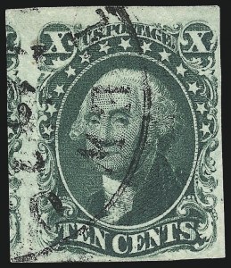 Sale 953, Lot 160, 1851-56 Issue (Scott 5-17)