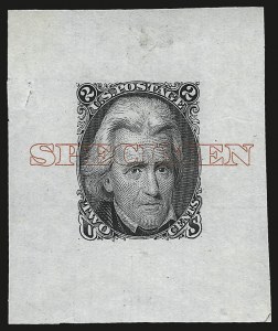 Sale 953, Lot 17, Essays, Proofs and Specimens