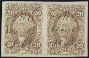 Sale 953, Lot 1767, Revenues (First Issue)