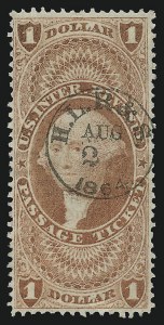 Sale 953, Lot 1784, Revenues (First Issue)