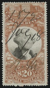 Sale 953, Lot 1844, Revenues (Third Issue, Proprietary)