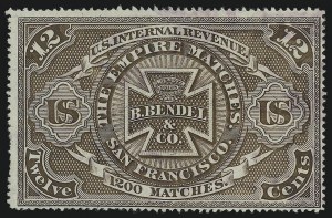 Sale 953, Lot 1855, Match Stamps
