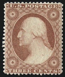 Sale 953, Lot 198, 1857-60 Issue (Scott 18-39)