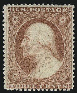 Sale 953, Lot 200, 1857-60 Issue (Scott 18-39)