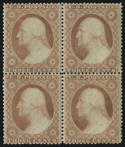 Sale 953, Lot 202, 1857-60 Issue (Scott 18-39)