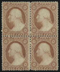 Sale 953, Lot 203, 1857-60 Issue (Scott 18-39)