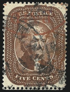 Sale Number 953, Lot Number 218, 1857-60 Issue (Scott 18-39)