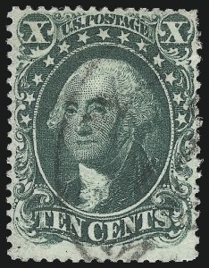 Sale 953, Lot 235, 1857-60 Issue (Scott 18-39)