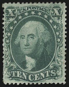 Sale 953, Lot 243, 1857-60 Issue (Scott 18-39)