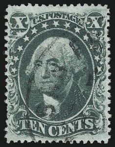 Sale 953, Lot 245, 1857-60 Issue (Scott 18-39)