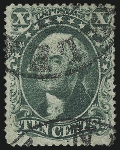 Sale 953, Lot 250, 1857-60 Issue (Scott 18-39)