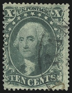Sale 953, Lot 251, 1857-60 Issue (Scott 18-39)