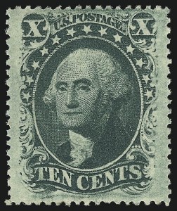 Sale 953, Lot 254, 1857-60 Issue (Scott 18-39)