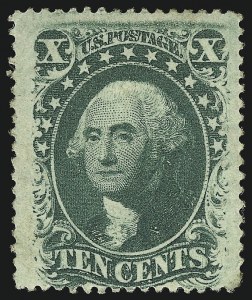 Sale 953, Lot 255, 1857-60 Issue (Scott 18-39)