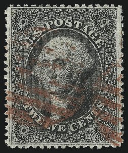 Sale Number 953, Lot Number 262, 1857-60 Issue (Scott 18-39)