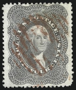 Sale 953, Lot 266, 1857-60 Issue (Scott 18-39)