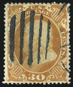 Sale 953, Lot 272, 1857-60 Issue (Scott 18-39)