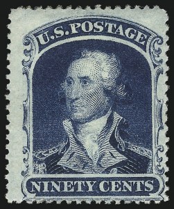 Sale 953, Lot 278, 1857-60 Issue (Scott 18-39)