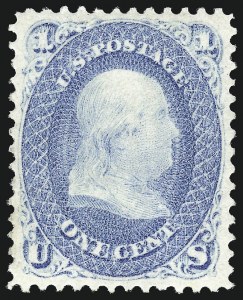 Sale 953, Lot 303, 1861-66 Issue (Scott 56-78)