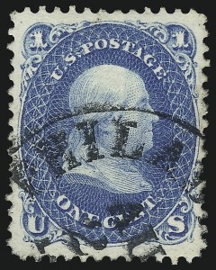 Sale 953, Lot 306, 1861-66 Issue (Scott 56-78)