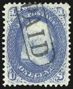 Sale 953, Lot 307, 1861-66 Issue (Scott 56-78)