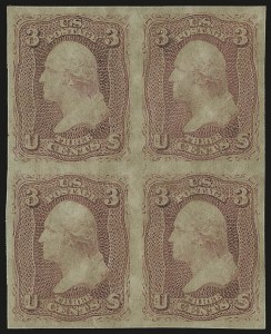 Sale 953, Lot 312, 1861-66 Issue (Scott 56-78)
