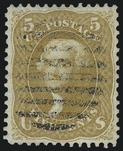 Sale 953, Lot 320, 1861-66 Issue (Scott 56-78)