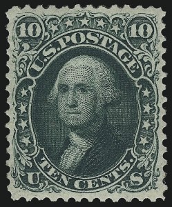 Sale 953, Lot 326, 1861-66 Issue (Scott 56-78)
