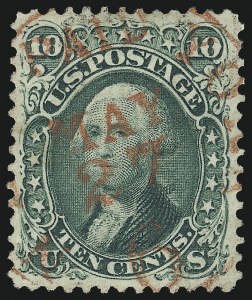 Sale 953, Lot 327, 1861-66 Issue (Scott 56-78)