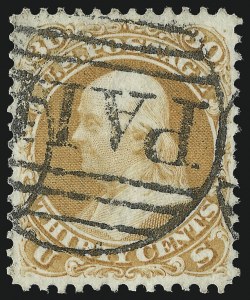 Sale 953, Lot 339, 1861-66 Issue (Scott 56-78)