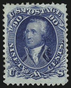 Sale 953, Lot 340, 1861-66 Issue (Scott 56-78)