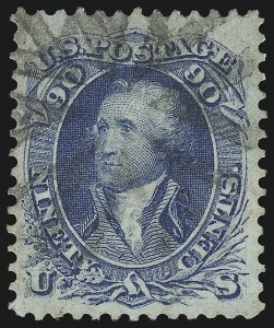 Sale 953, Lot 341, 1861-66 Issue (Scott 56-78)