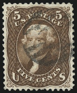 Sale Number 953, Lot Number 350, 1861-66 Issue (Scott 56-78)