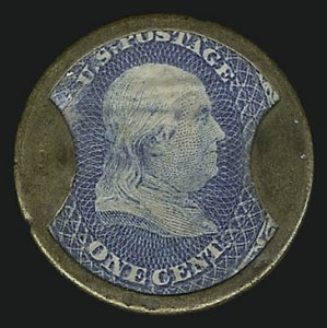 Sale 953, Lot 368, Encased Postage and Fractional Currency