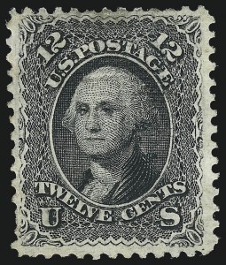 Sale 953, Lot 389, 1867-68 Grilled Issue (Scott 79-101)